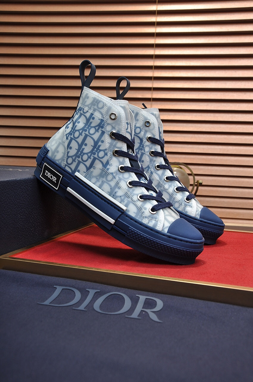 Classic high-top luxury men's and women's casual shoes