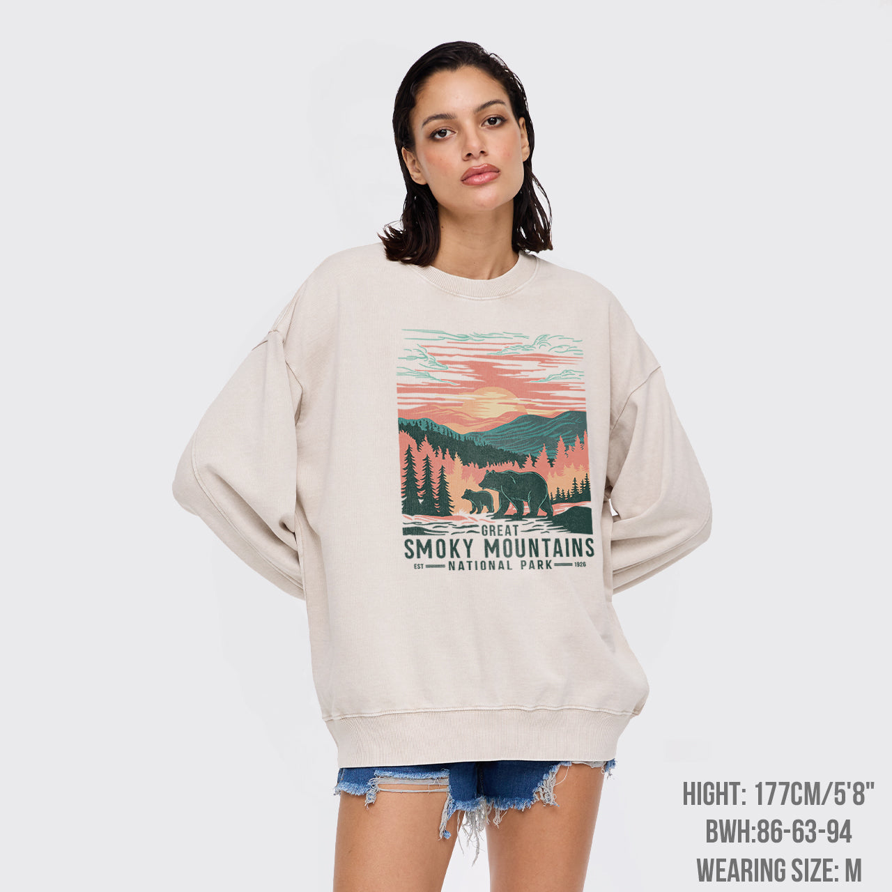 Tennessee Vacation Trip Washed Sweatshirts