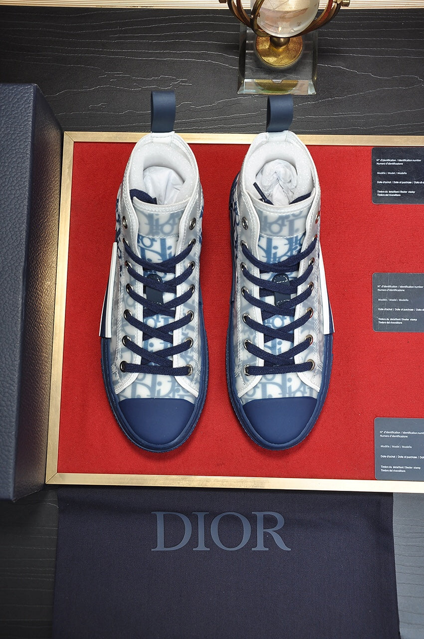 Classic high-top luxury men's and women's casual shoes