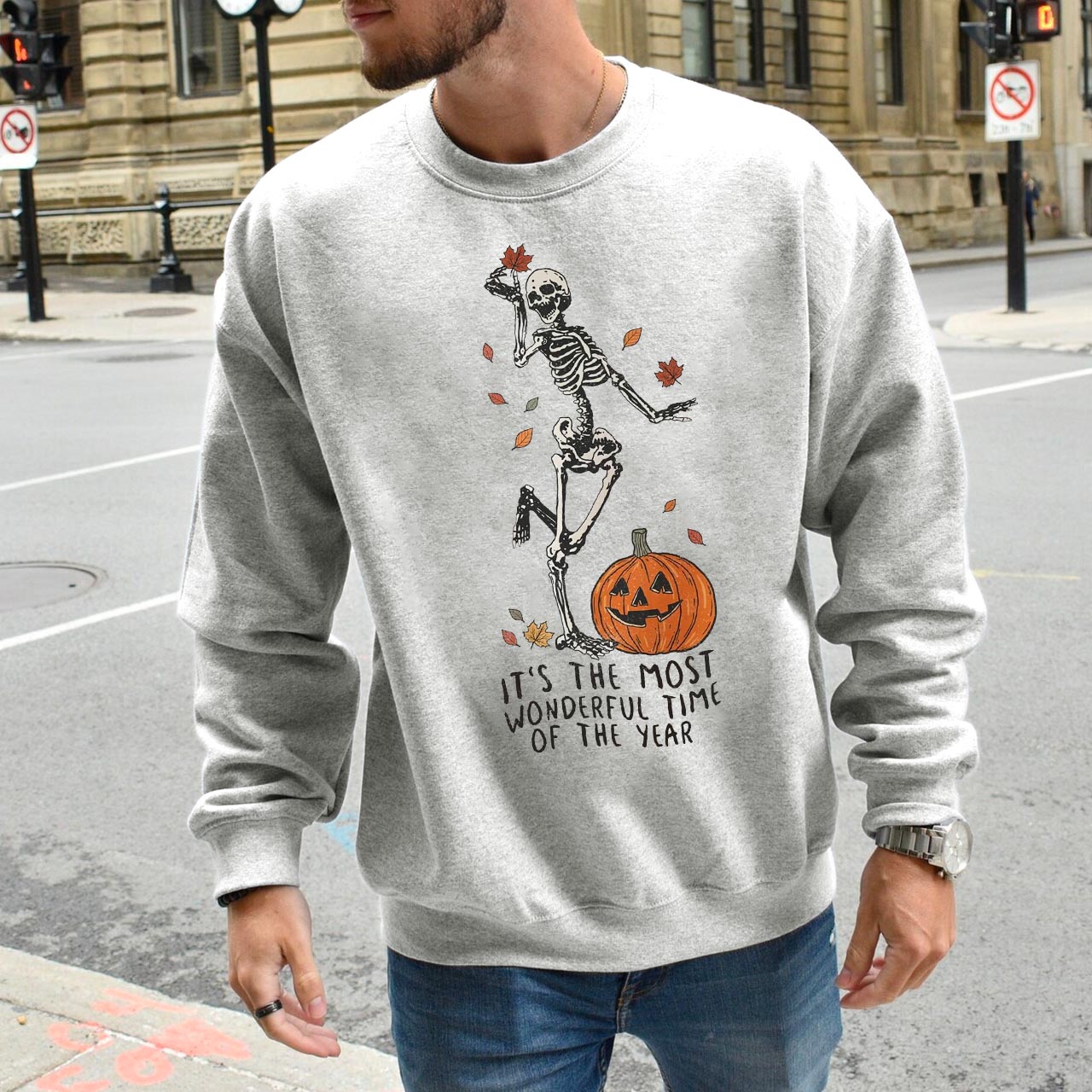 It's The Most Wondrful Time Halloween Sweatshirt