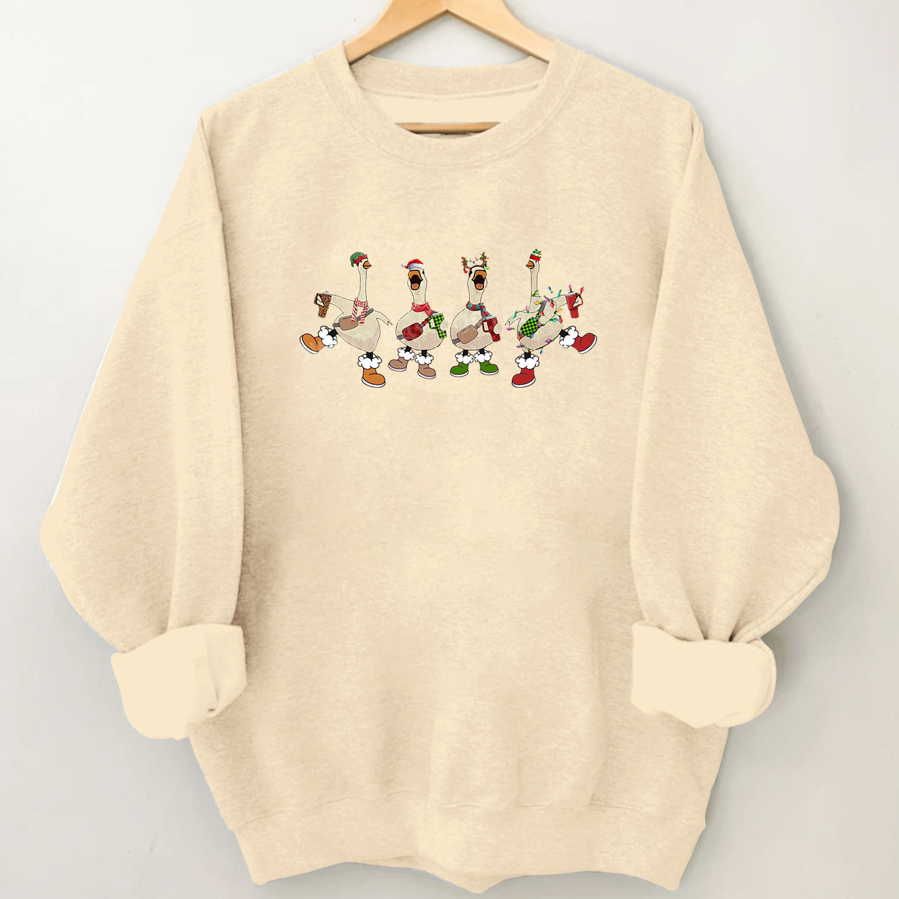 Christmas Gooses Obsessive Cup Disorder Sweatshirt