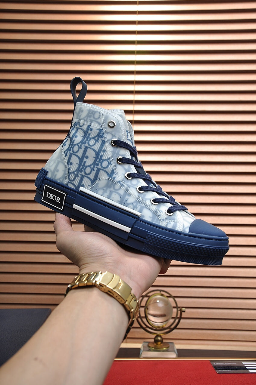 Classic high-top luxury men's and women's casual shoes