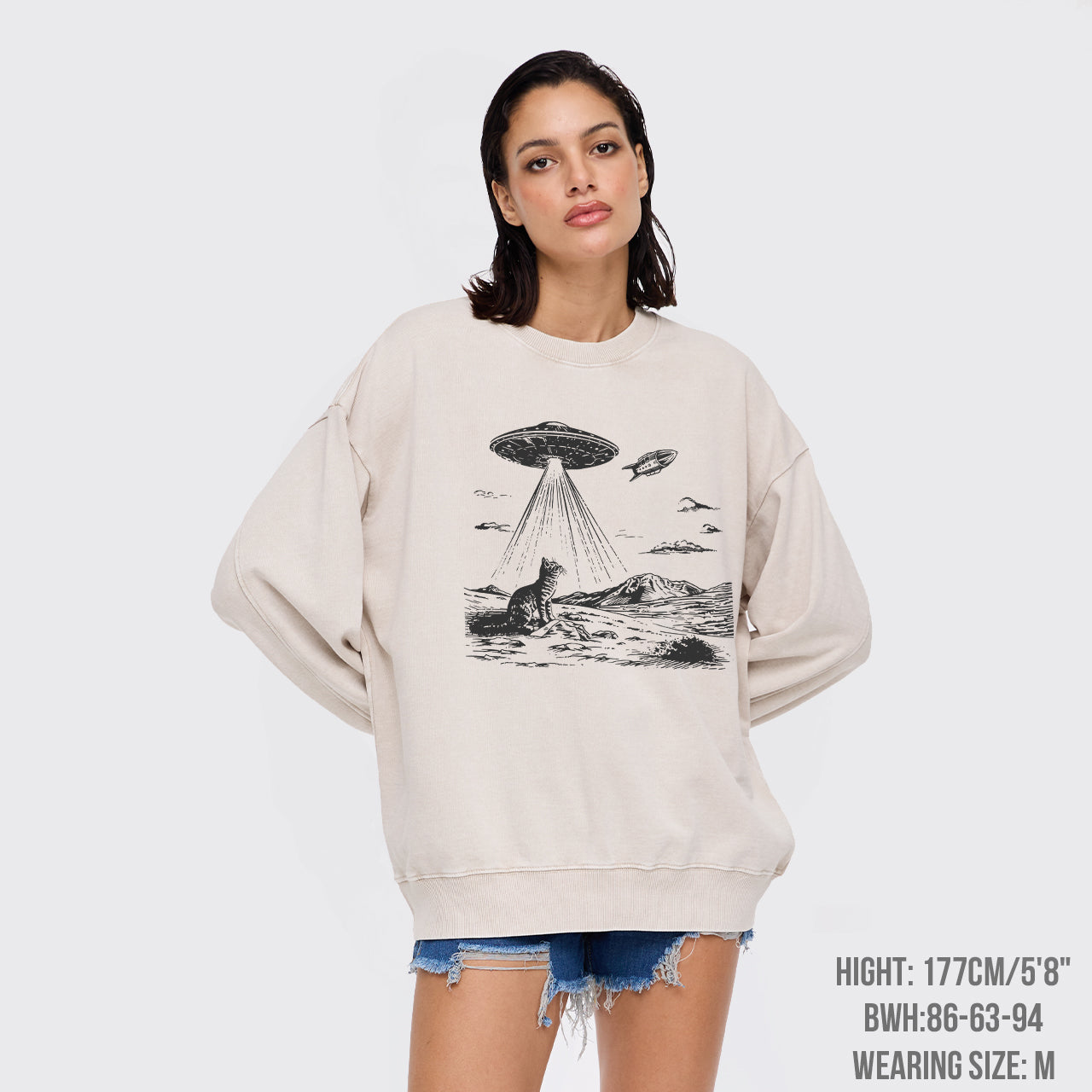 Where It Wants To Take Me Washed Sweatshirts