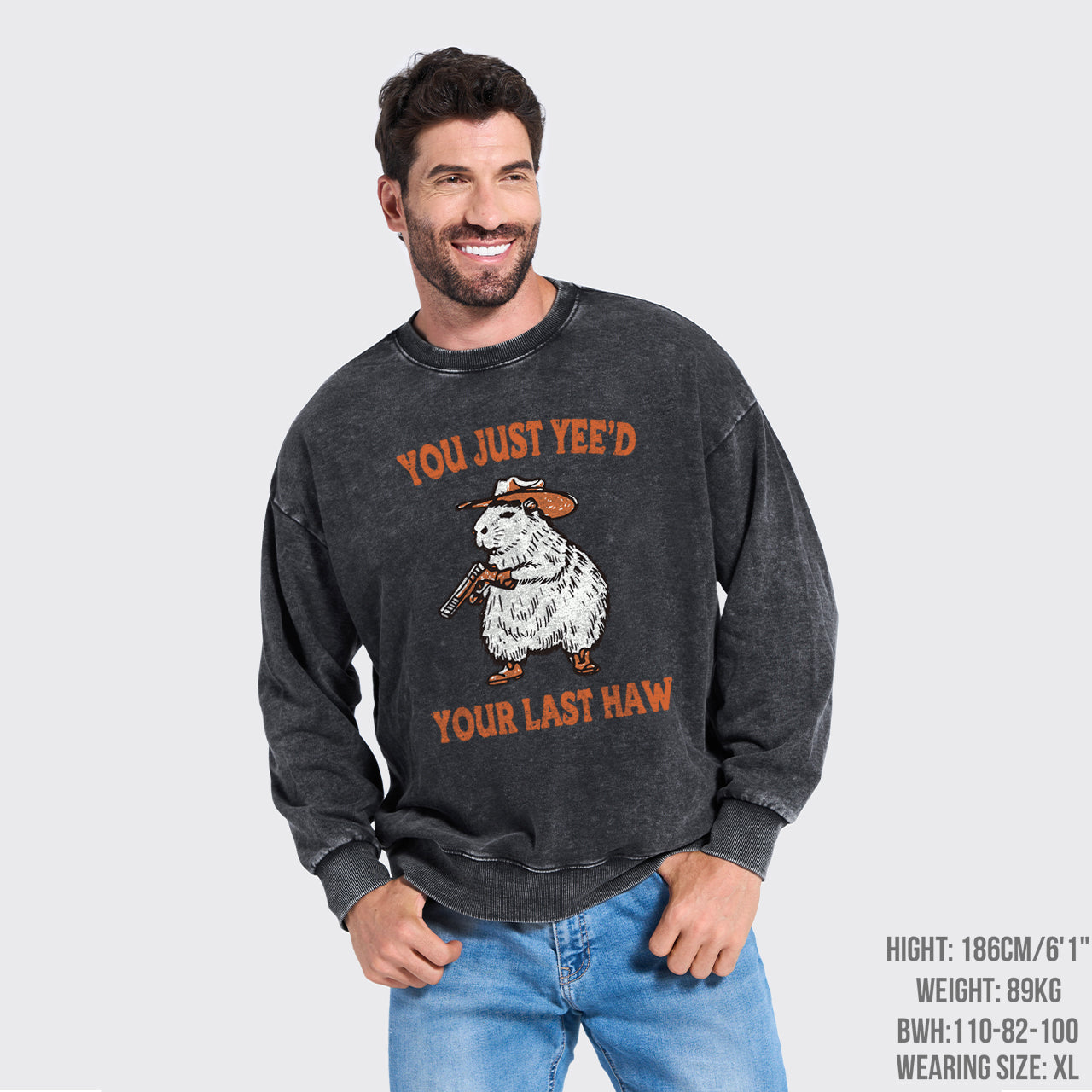 You've Lost Your Last Chance Washed Sweatshirts