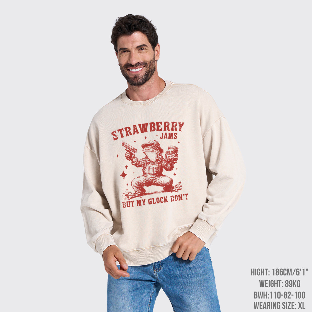 Don't You Take My Strawberry Jam Washed Sweatshirts