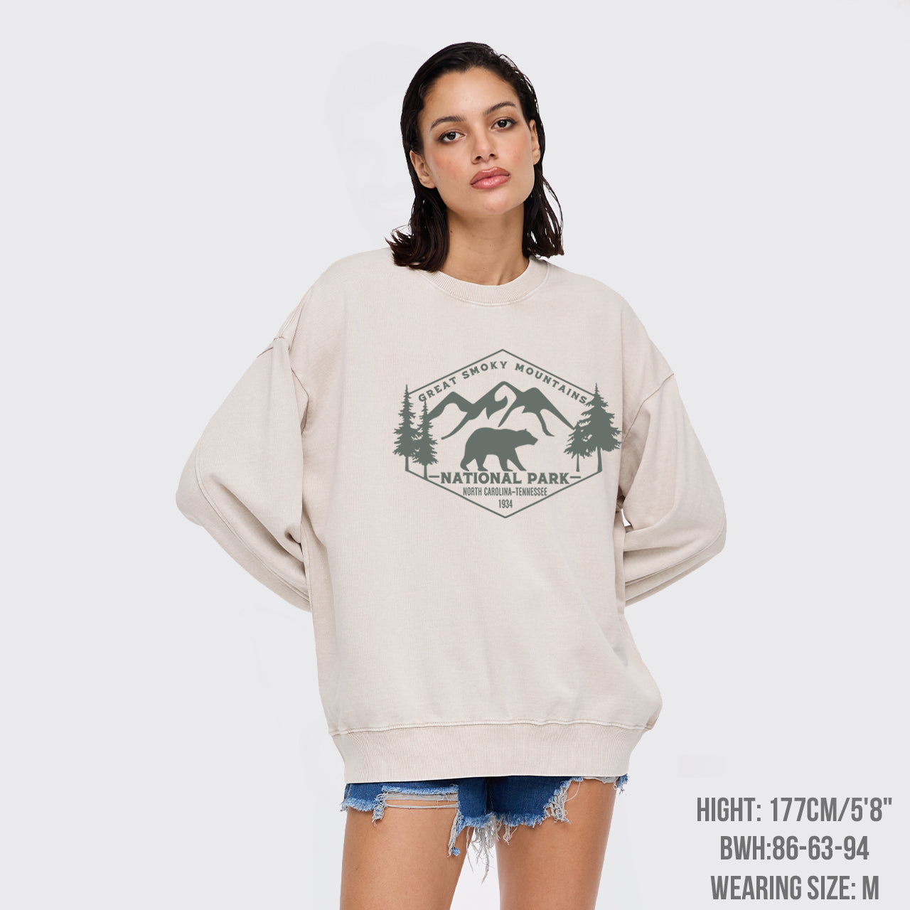 Great Smoky Mountains Washed Sweatshirts