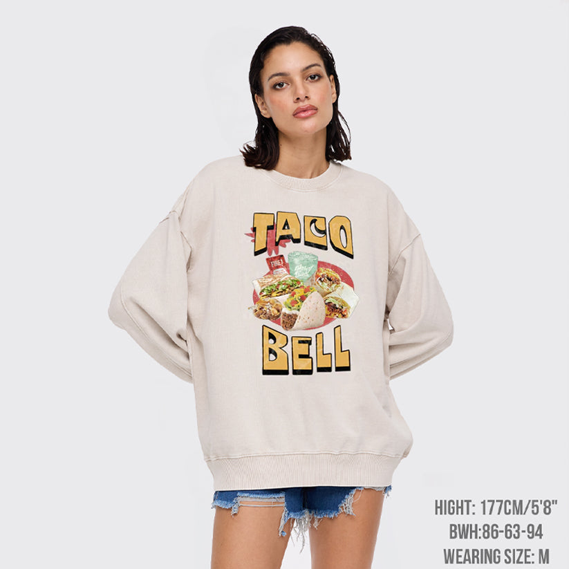 Taco Bell Washed Sweatshirts