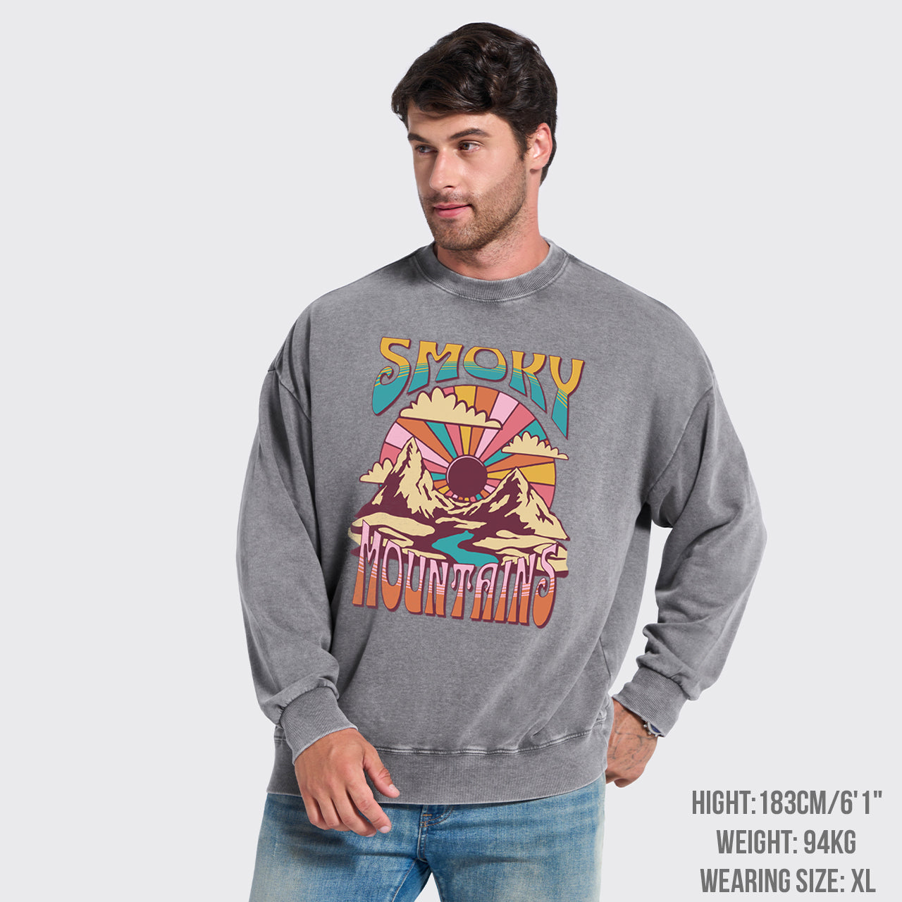 Great Smoky Mountains Washed Sweatshirts