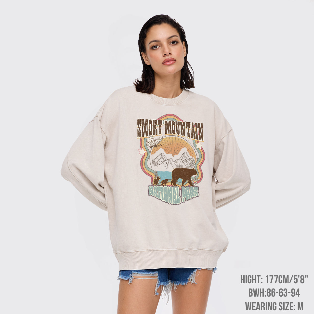 Smoky Mountains National Park Washed Sweatshirts