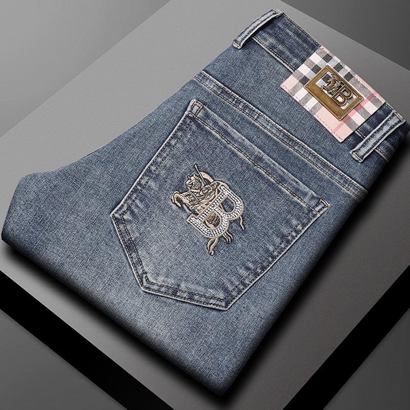 New embroidered denim trousers 1024022110