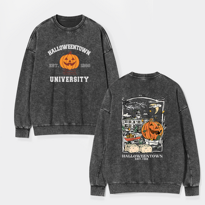 Halloweentown EST.1998 Washed Sweatshirts