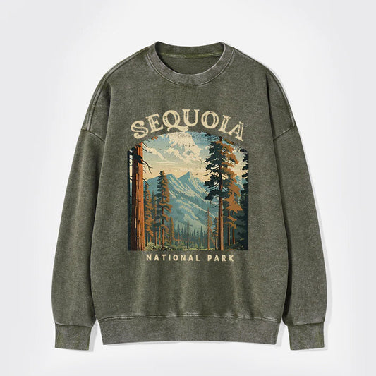 Sequoia National Park Washed Sweatshirts