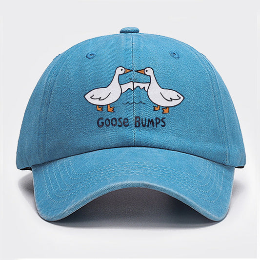 Goose Bump Embroidered Baseball Cap