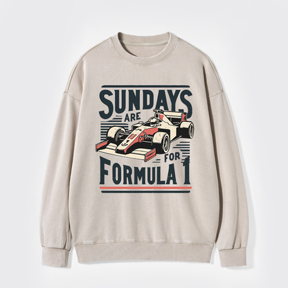Formula 1 Race Day Coaster Washed Sweatshirts