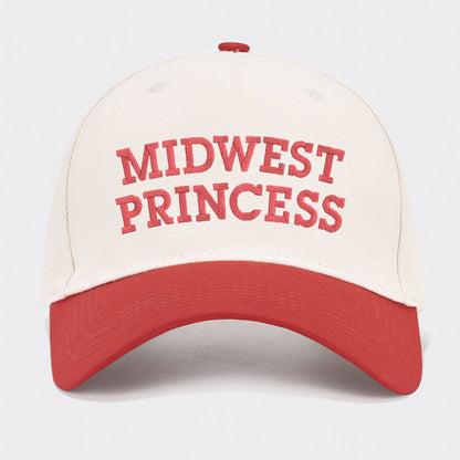 Midwest Princess Embroidered Baseball Cap
