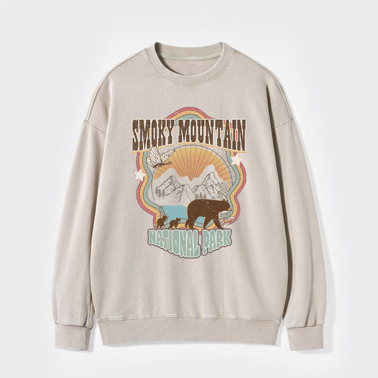 Smoky Mountains National Park Washed Sweatshirts