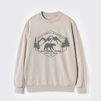 Great Smoky Mountains Washed Sweatshirts