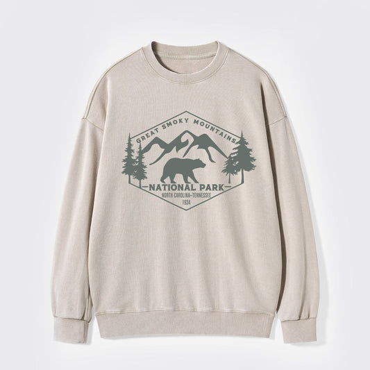 Great Smoky Mountains Washed Sweatshirts
