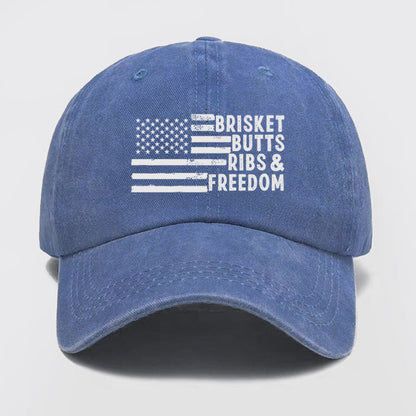 Bbq Gifts For Men, American Washed Baseball Cap