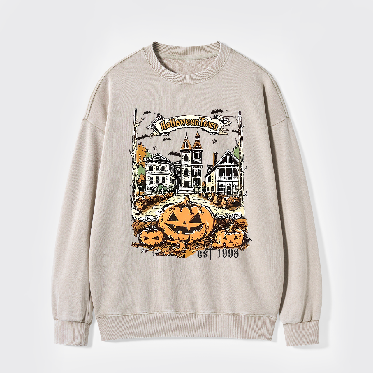 Welcome To Your Arrival Washed Sweatshirts