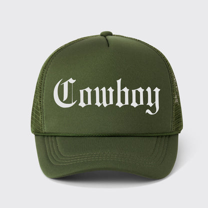 Cowboy Trucker Hat