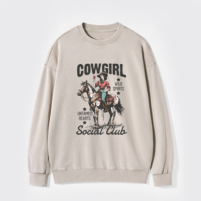 Cowgirl Social Club Washed Sweatshirts