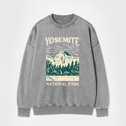 Yosemite Hiking Washed Sweatshirts