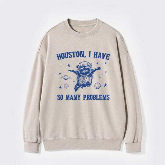 I'm Going To Explore The Stars Washed Sweatshirts