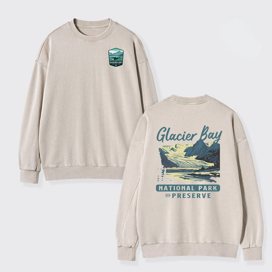 Glacier Bay National Park Washed Sweatshirts
