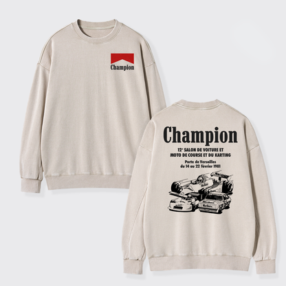 Paris Passion Racing Washed Sweatshirts