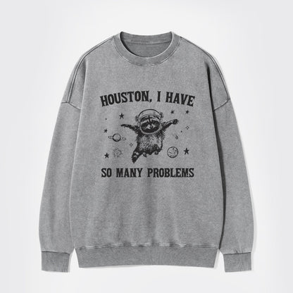 I'm Going To Explore The Stars Washed Sweatshirts