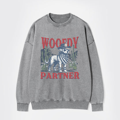 Woofdy Partner Washed Sweatshirts
