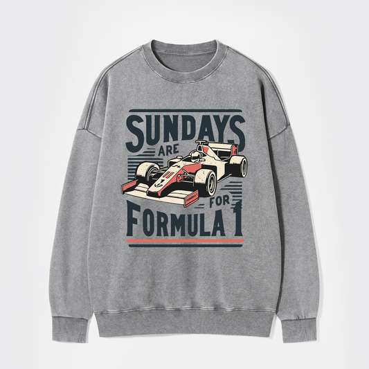 Formula 1 Race Day Coaster Washed Sweatshirts