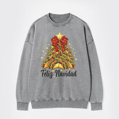 Mexican Food Washed Sweatshirts