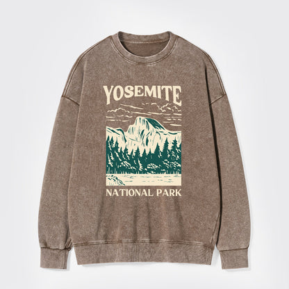 Yosemite Hiking Washed Sweatshirts