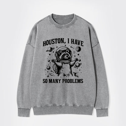 Space Explorer Washed Sweatshirts