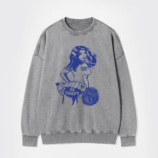 Go Chiefs Washed Sweatshirts
