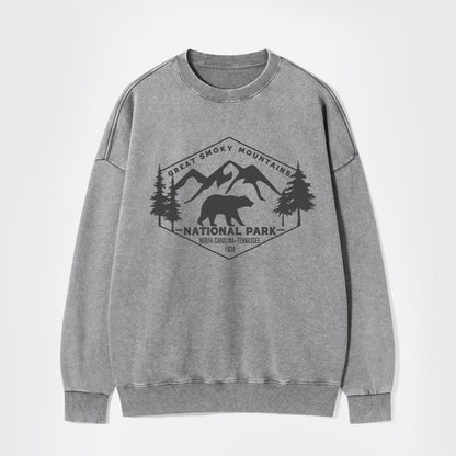 Great Smoky Mountains Washed Sweatshirts