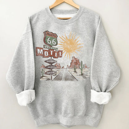 Route 66 Motel Sweatshirt