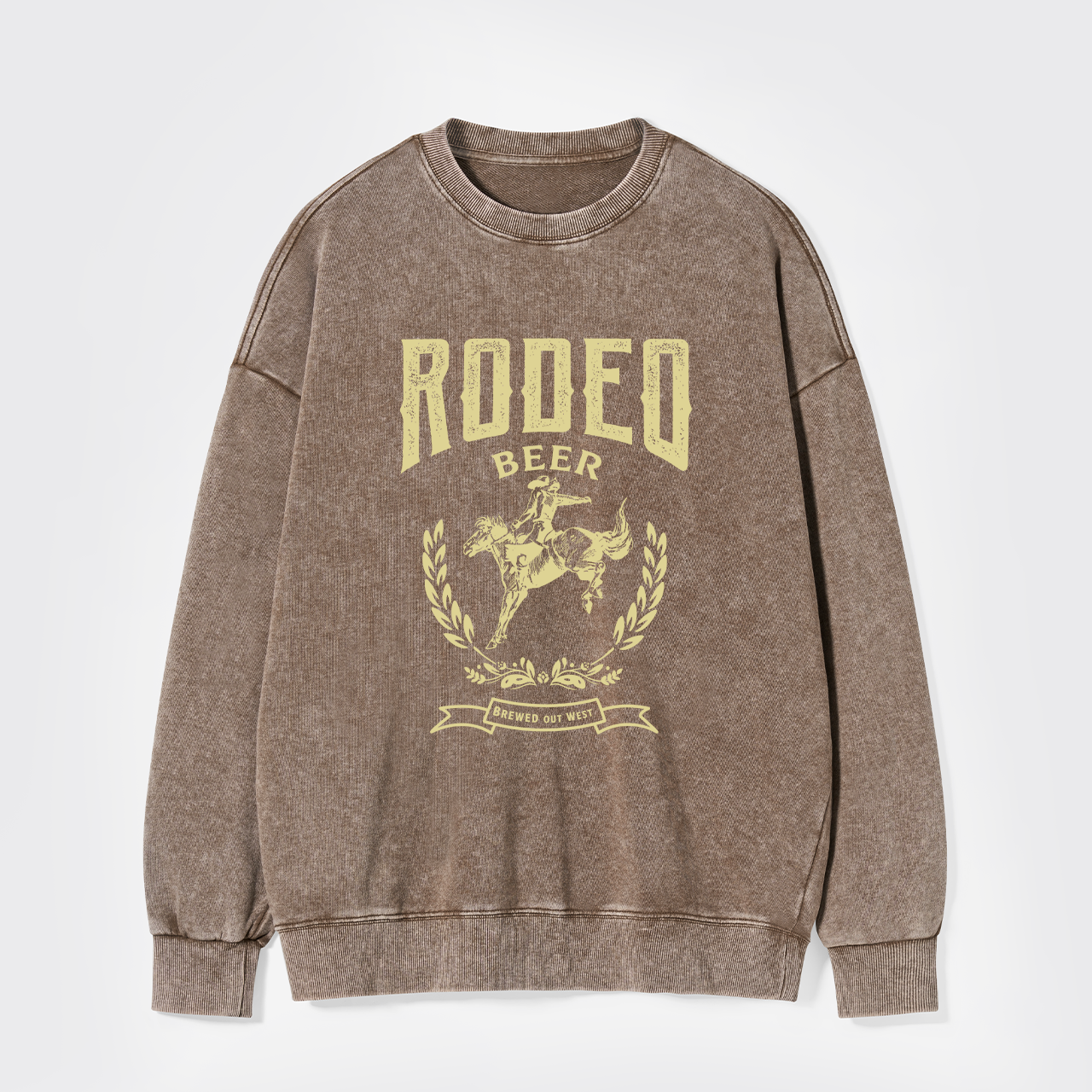 Rodeo Beer Washed Sweatshirts
