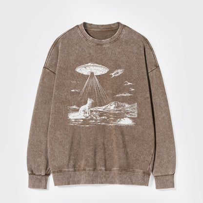 Where It Wants To Take Me Washed Sweatshirts