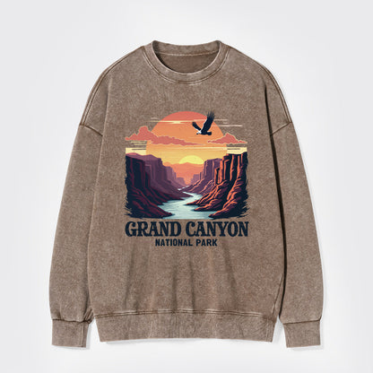Grand Canyon National Park Washed Sweatshirts