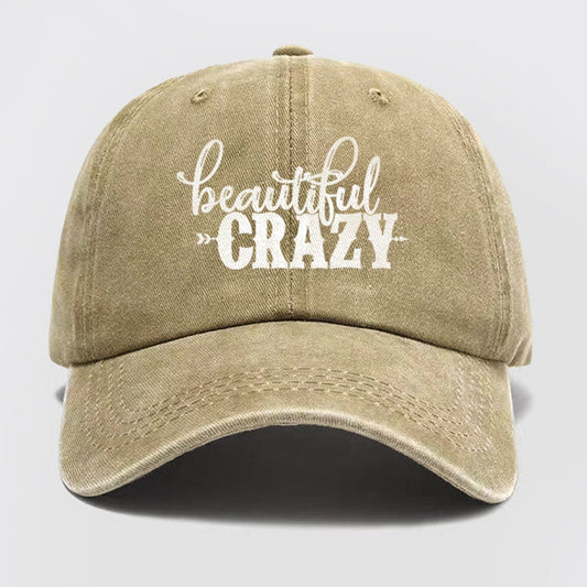 Beautiful Crazy Washed Baseball Cap