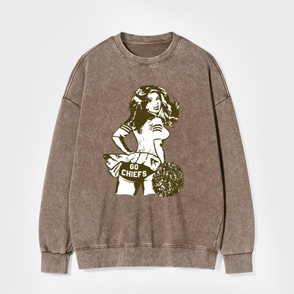 Go Chiefs Washed Sweatshirts