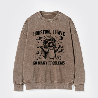 Space Explorer Washed Sweatshirts