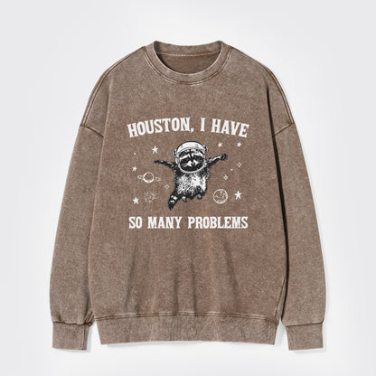 I'm Going To Explore The Stars Washed Sweatshirts
