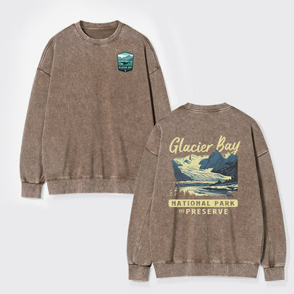 Glacier Bay National Park Washed Sweatshirts