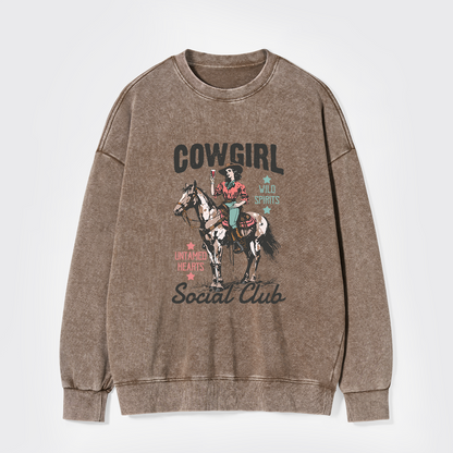 Cowgirl Social Club Washed Sweatshirts