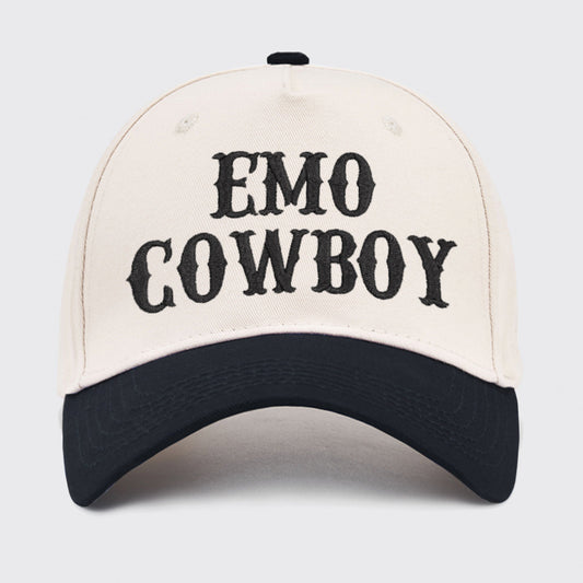 Emo Cowboy Embroidered Baseball Cap