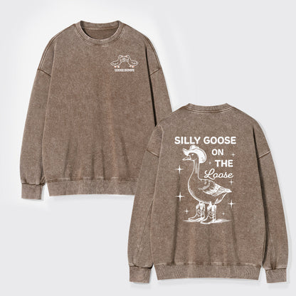 Silly Goose Washed Sweatshirts